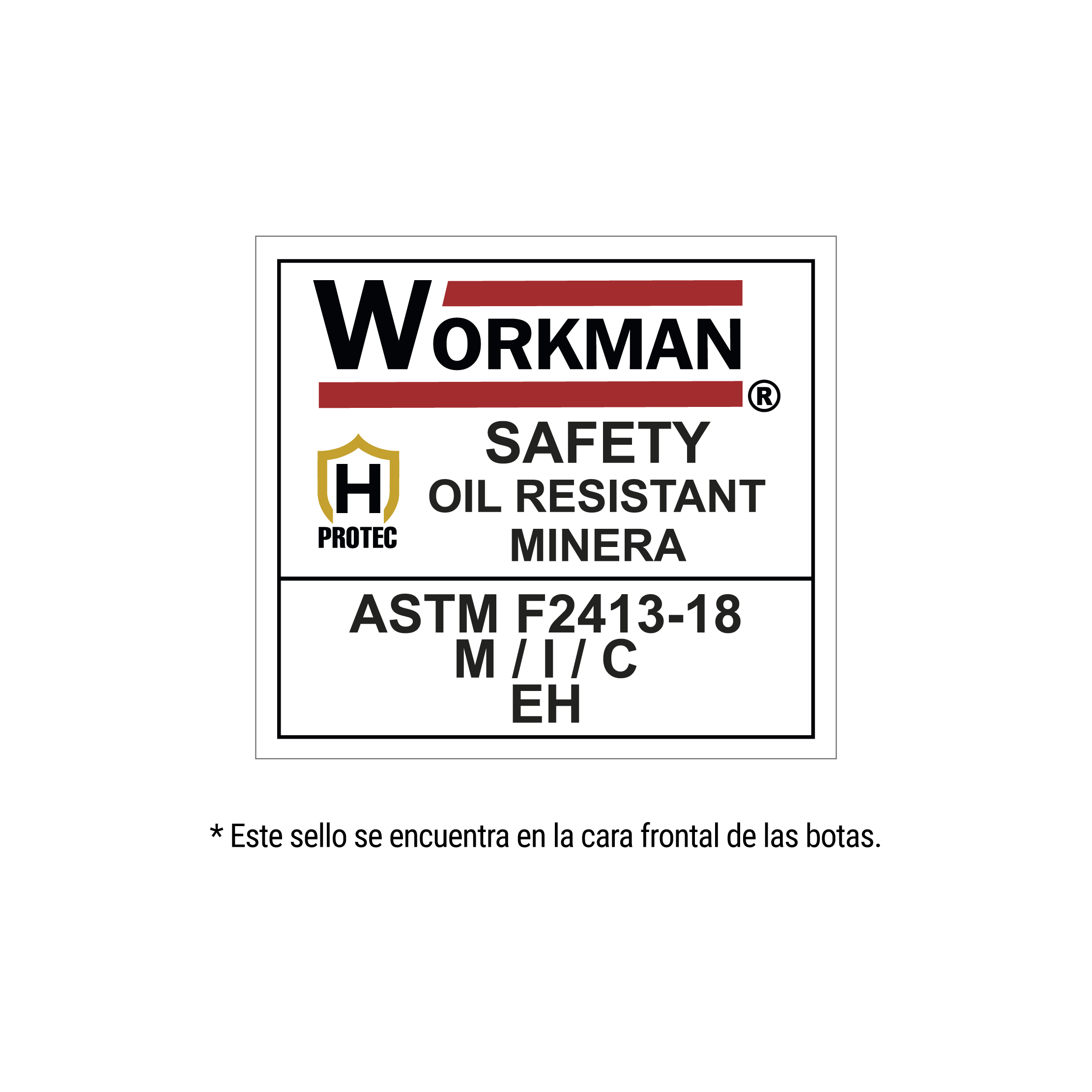 Workman Safety Oil Resistant Minera Amarilla