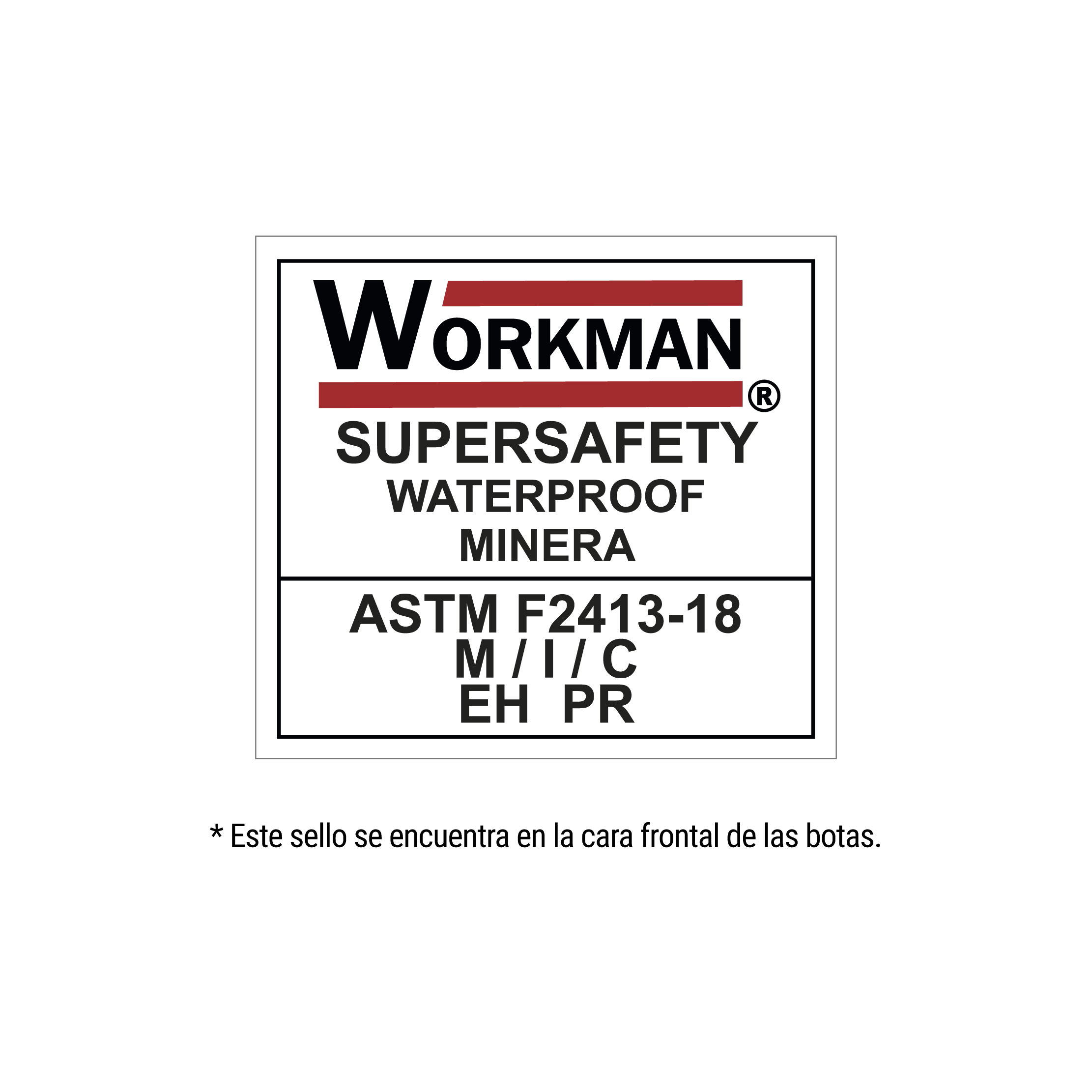 Workman Super Safety Waterproof Minera Amarilla